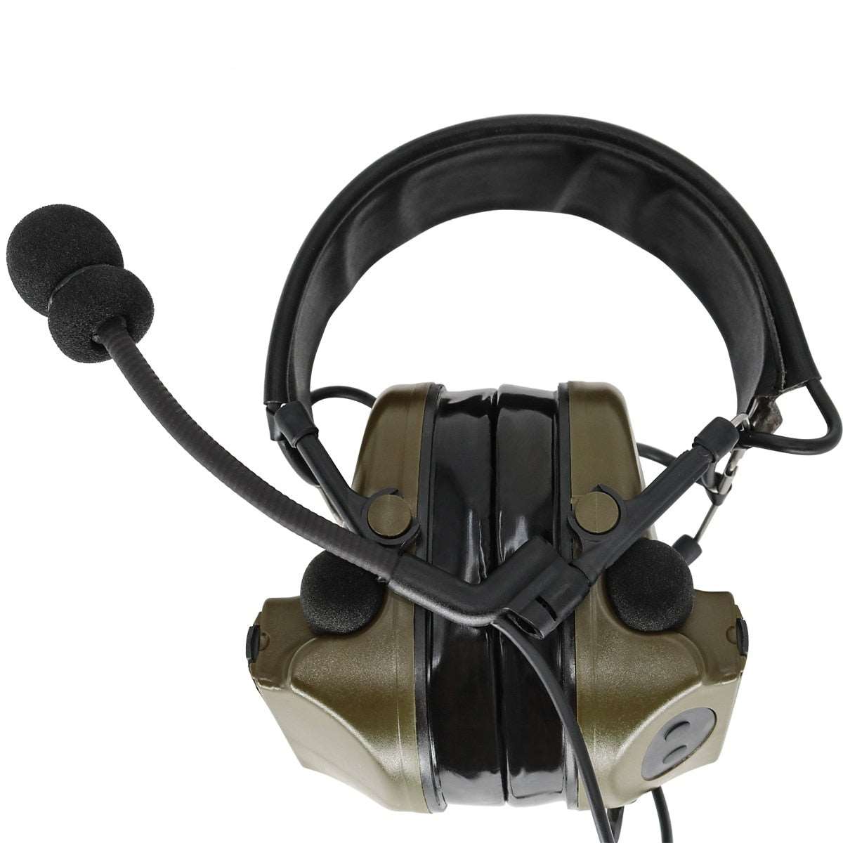 Casque Audio Anti-bruit casque de tir tactique oreillette électronique  souple et rembourrée KAKI - Casques anti-bruits électroniques (11383939)