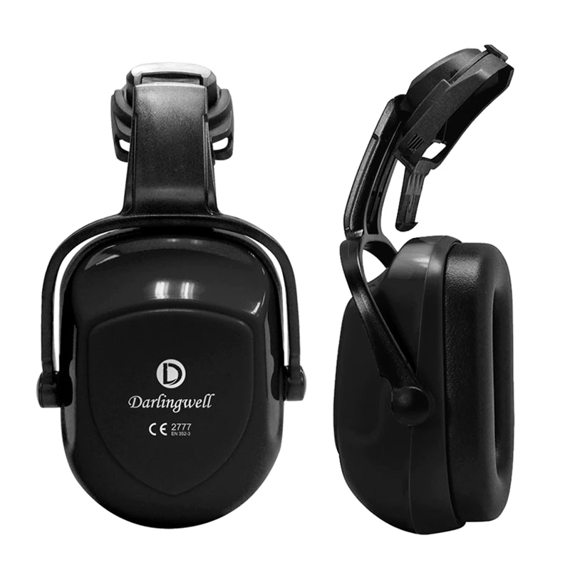 Casque Antibruit Bluetooth Avec Radio FM - Pour Chantier Et Travail - Couleur Noir Et Orange - Neuf Sous Emballage