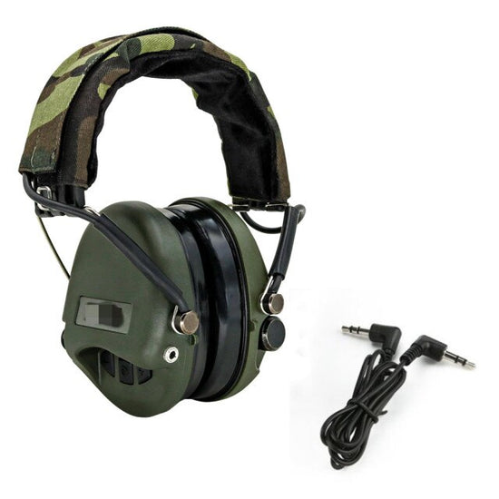 Cikonielf casque antibruit militaire 7 mm Casque militaire Casque militaire  à réduction de bruit de 7 mm avec microphone - Cdiscount Bricolage